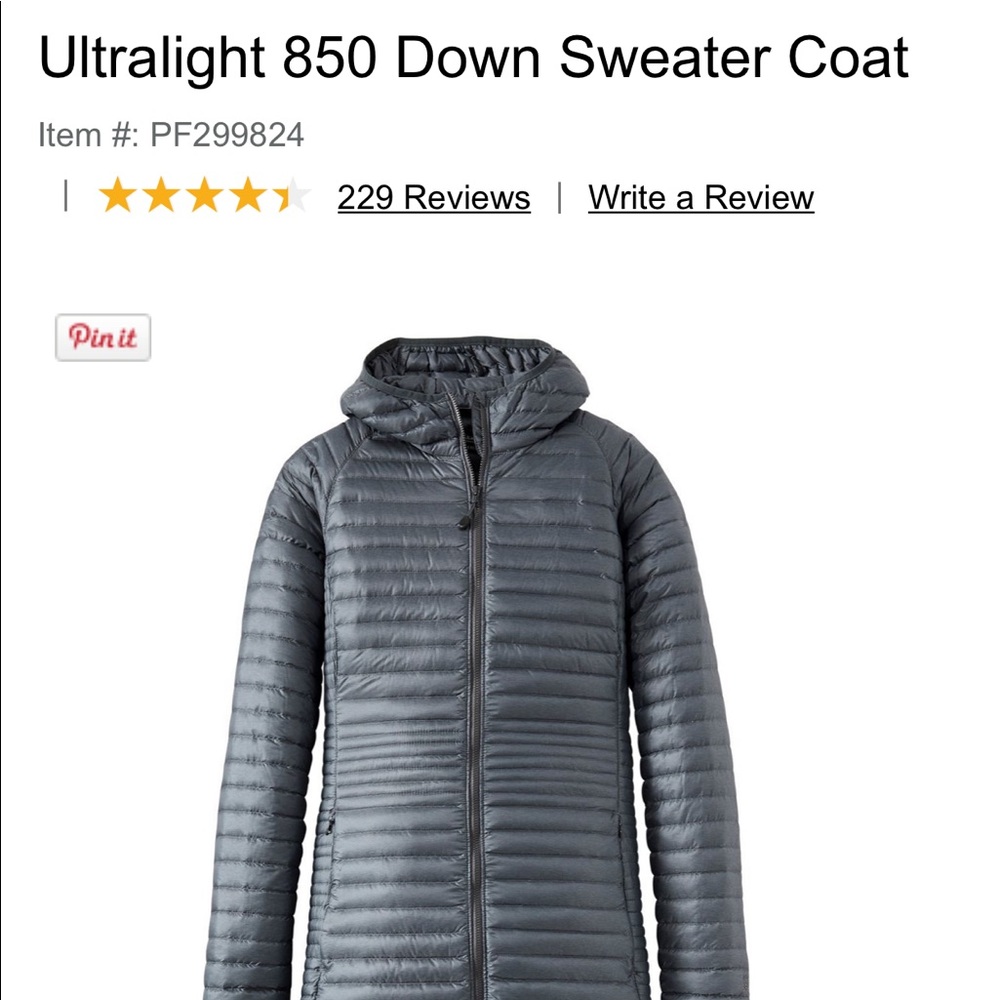 LL BEAN ULTRALIGHT WOMEN’S DOWN JACKET